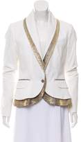 Thumbnail for your product : Dolce & Gabbana Snake Trimmed Blazer