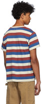 Thumbnail for your product : Visvim Multicolor Striped A-Line T-Shirt