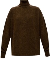 Thumbnail for your product : Samsoe & Samsoe Oversize Turtleneck Sweater Women's Brown