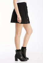 Thumbnail for your product : Forever 21 Button-Front Mini Skirt