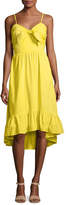Thumbnail for your product : Joie Clorinda Ruffle-Hem High-Low Cotton Sun Dress