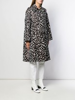 Thumbnail for your product : La DoubleJ Boxy Leopard Print Coat