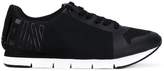 Thumbnail for your product : Calvin Klein heel logo lace-up sneakers