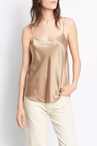 Thumbnail for your product : Vince Scallop Silk Tank