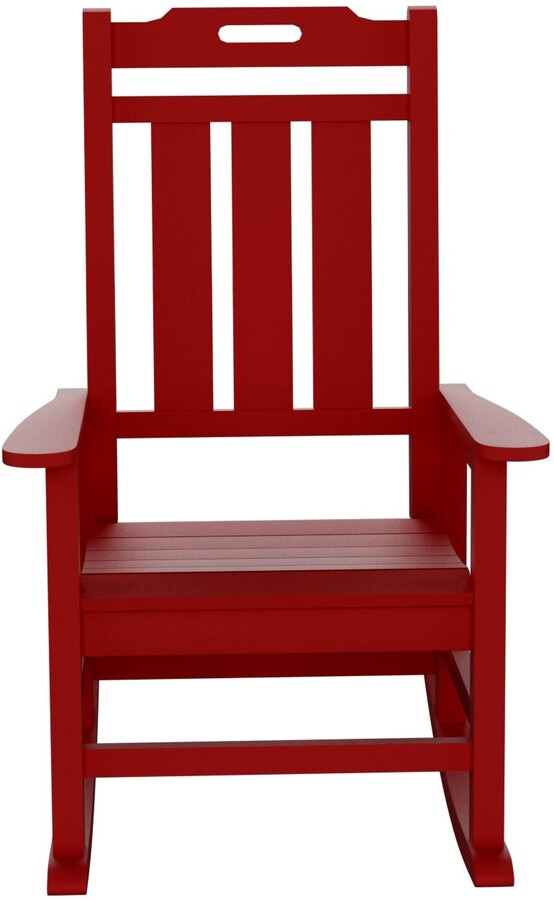 HDPE Rocking Chair, Red - ShopStyle
