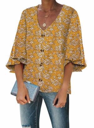 yellow summer tops uk