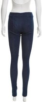 Thumbnail for your product : The Row Denim Mid-Rise Leggings