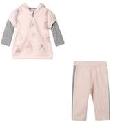 Thumbnail for your product : Armani Junior Baby fleece set