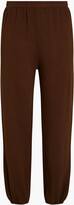 Thumbnail for your product : Monrow Cropped fleece track pants