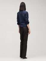 Thumbnail for your product : REMAIN Floral Bootcut Leather Pants