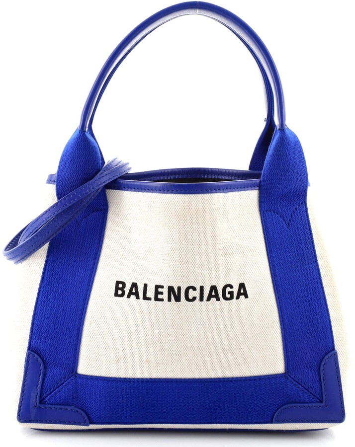 Balenciaga Navy Cabas | Shop The Largest Collection | ShopStyle