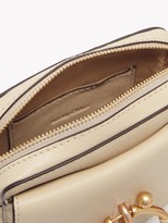Thumbnail for your product : See by Chloe Joan Square Mini Leather Cross-body Bag - Beige