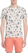 Thumbnail for your product : Brave Soul Allover Print Crew Neck Tee