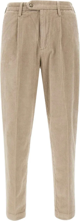 Re-Hash Marc Chinos corduroy-texture trousers