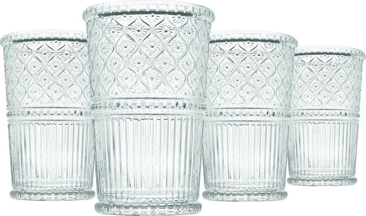 Godinger Dublin Crystal Highball Glasses, Set of 12