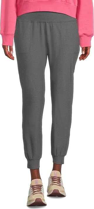 Beyond Yoga Spacedye Midi Joggers Women's Casual Pants True Gray Heather : XS (US Women's 2-4) 26, Elastane/Polyester