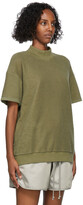 Thumbnail for your product : Fear Of God Green Inside Out Mock Neck T-Shirt