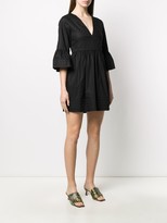 Thumbnail for your product : Twin-Set Short V-Neck Dress