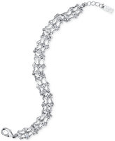 Thumbnail for your product : Kate Spade Downton Abbey Silver-Tone Crystal Link Bracelet