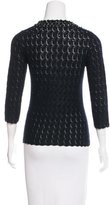 Thumbnail for your product : Carolina Herrera Embellished Cashmere Sweater