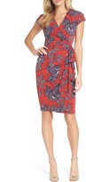 Thumbnail for your product : Maggy London Print Wrap Dress