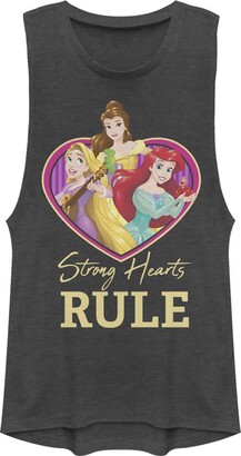 Disney Princess Strong Heart Rule Women's Fast Fashion Tank Top