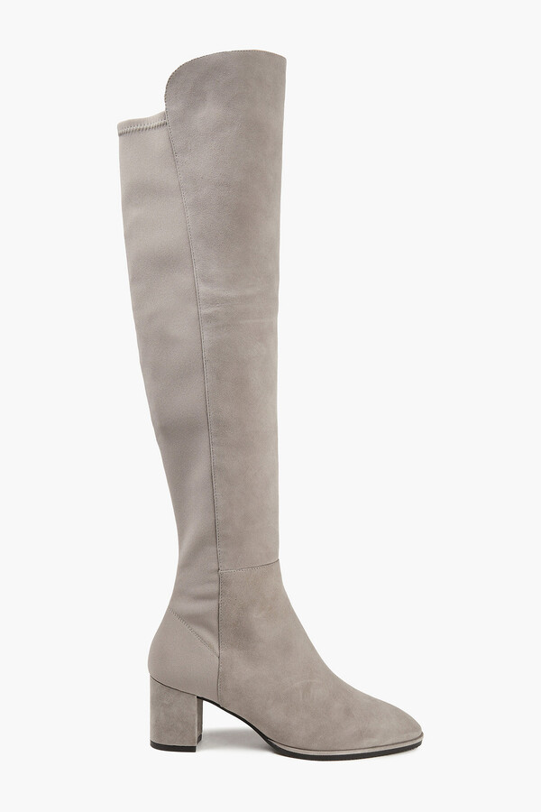 gray stuart weitzman boots