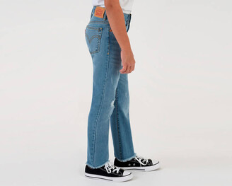 Levi's High Rise Straight Ankle Big Girls Jeans 7-16 - Bauhaus
