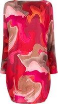 Thumbnail for your product : Gianluca Capannolo Margarita Silk Printed Dress