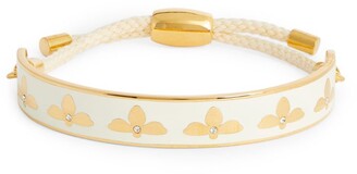 Halcyon Days Gold-Plated Bumble Bee Friendship Bracelet