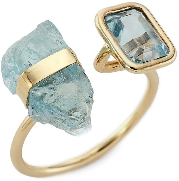 Gold Cuff Ring | Shop the world's largest collection of fashion 