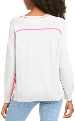 Scott & Scott London Pippa Neon Silk-Blend Sweater