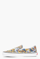 Thumbnail for your product : Kenzo Orange Flying Tiger Print Vans Edition Slip-Ons
