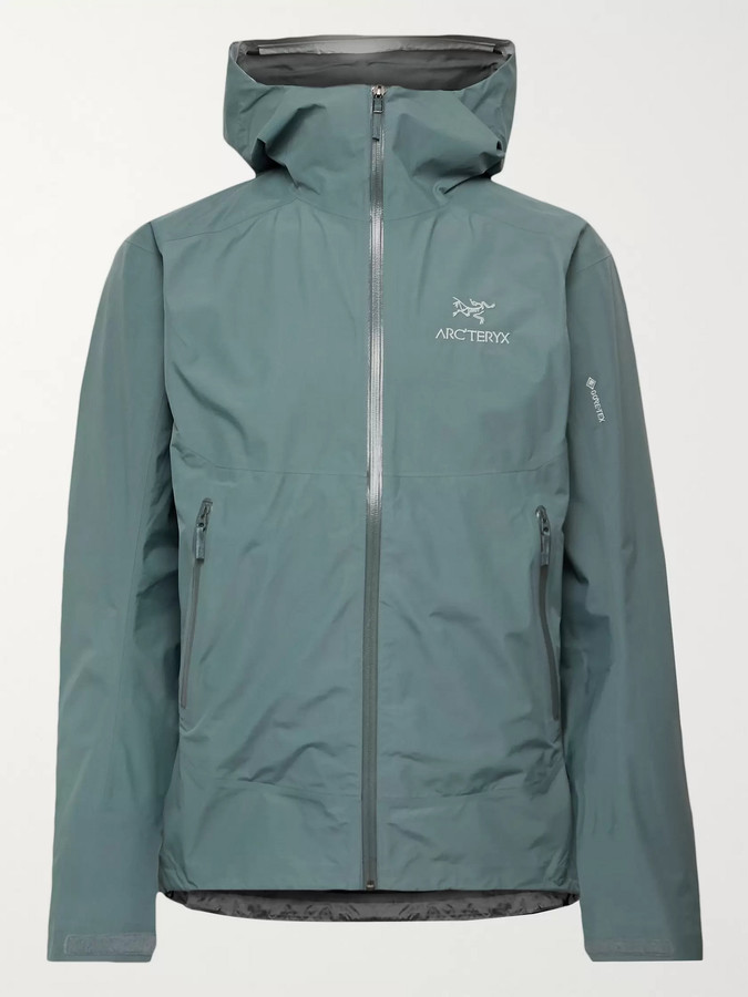 slim fit gore tex jacket