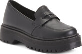 Thumbnail for your product : Qupid Chunky Leather Loafers