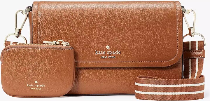 Kate Spade Sam Icon Nylon New Nylon Flap North/South Crossbody (Black)  Cross Body Handbags - ShopStyle Shoulder Bags