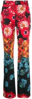 Thumbnail for your product : Just Cavalli Floral Print High-Rise Bootcut Jeans
