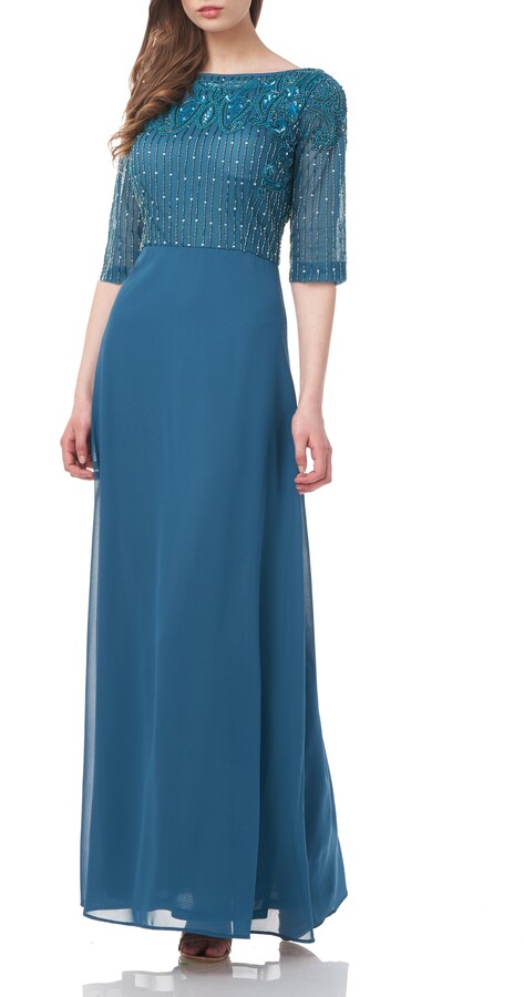 Save 28% Womens Clothing Dresses Formal dresses and evening gowns JS Collections Akala Gown in Blue 