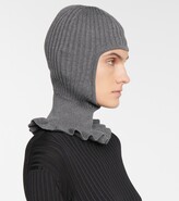 Thumbnail for your product : Cecilie Bahnsen Gigi wool knit balaclava