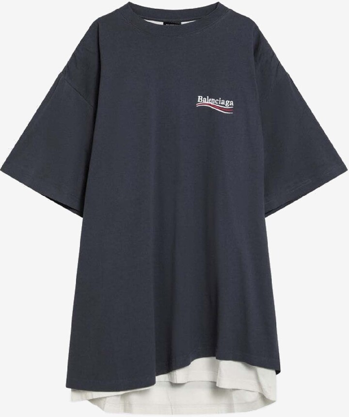 Balenciaga Political Campaign Layered T-shirt