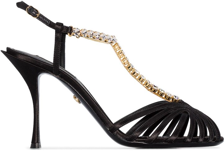 t bar sandal heels