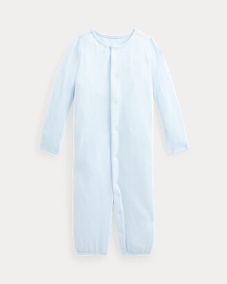 Polo Ralph Lauren Cotton Convertible Gown Coverall