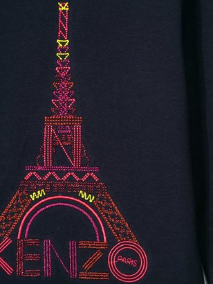 Kenzo Kids Eiffel Tower embroidered T-shirt