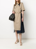 Thumbnail for your product : Rokh Trench Wrap Midi Dress