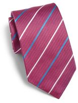 Thumbnail for your product : Eton of Sweden Striped Silk Tie