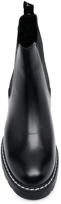 Carvela Contrasting Stitch Ankle Boots