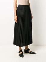 Thumbnail for your product : Junya Watanabe Tropical pleated skirt