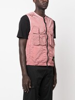 Thumbnail for your product : Stone Island Compass-patch waistcoat