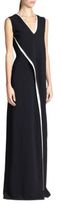 Thumbnail for your product : Reed Krakoff Asymmetrical Bicolor Gown