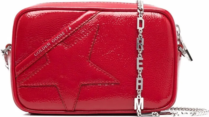 Golden Goose Star high-shine crossbody bag